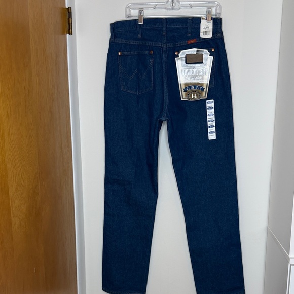 Wrangler Cowboy Cut Slim Fit Jeans Rodeo, Western, Line Dancing Closet Staple - Picture 9 of 16